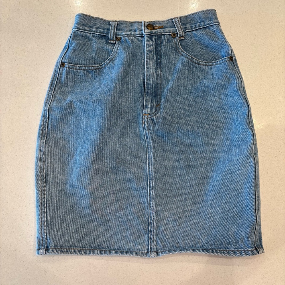 Classic Denim Skirt